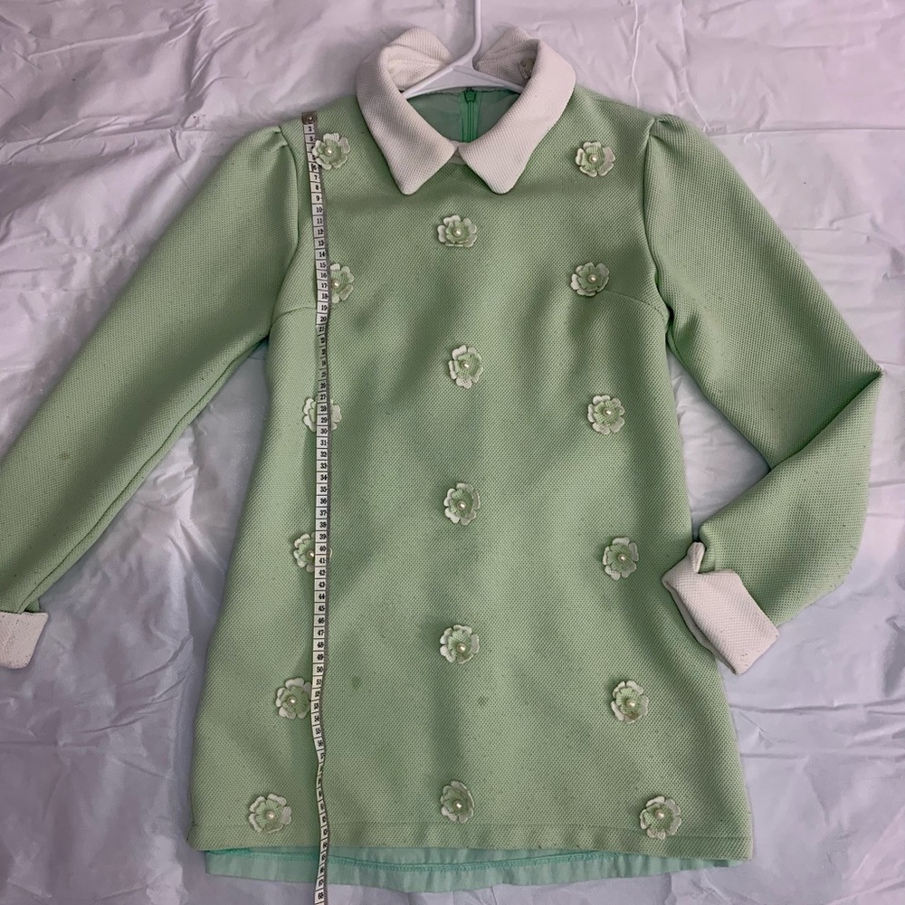 Women Evening Casaul Mini Aline Dress In Mint Color